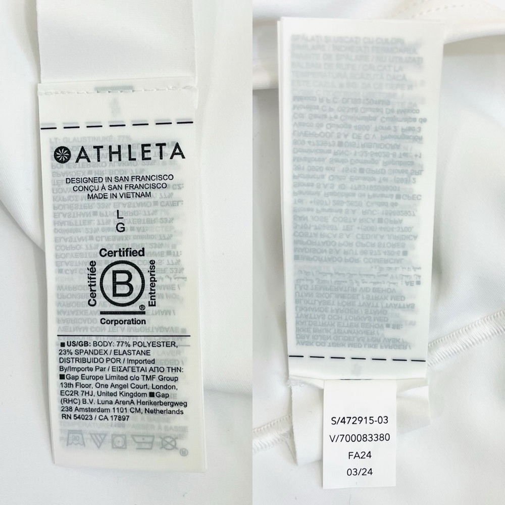 NWT, Athleta Interval Mock Neck Top, Fall 2024 - Picture 13 of 16